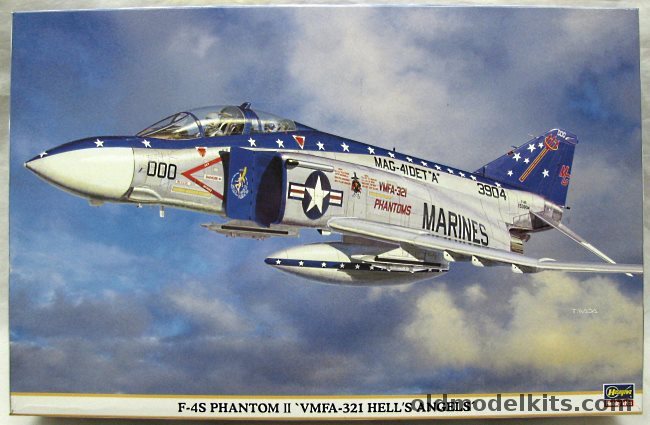 Hasegawa 1/48 F-4S Phantom II - VMFA-321 Hell's Angels, 09376 plastic model kit